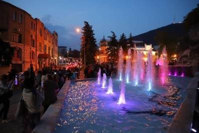 Поющий фонтан заработал в Пятигорске после реконструкции