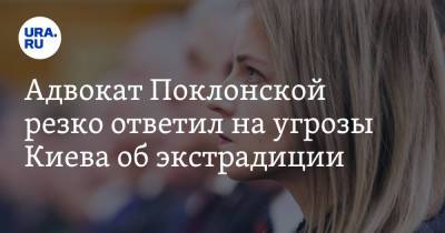 Адвокат Поклонской резко ответил на угрозы Киева об экстрадиции. «Влажные фантазии МИД Украины»