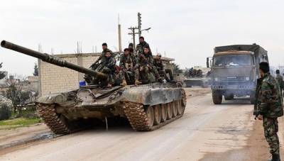 Режим Башара Асада вводит военное подкрепление на передовую в северном Алеппо, после угроз Турции