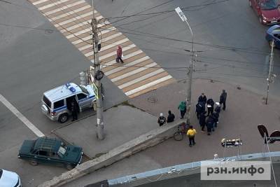 В Рязани полицейские задержали двух пьяных хулиганов