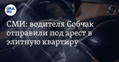 СМИ: водителя Собчак отправили под арест в элитную квартиру