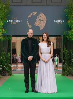Кейт Міддлтон і принц Вільям відвідали гламурну церемонію вручення премій Earthshot Prize