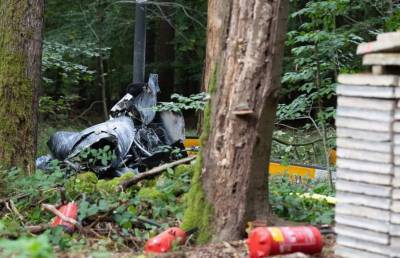 Вертолет потерпел крушение в Германии