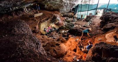 В итальянской пещере обнаружили рисунки времен каменного века