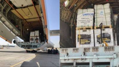 ООН доставила в аэропорт Термеза свыше 100 тонн гуманитарных грузов для Афганистана