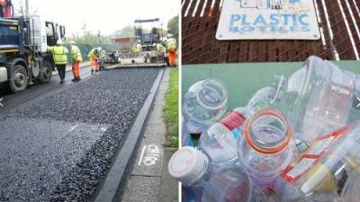 Строительство дорог из неперерабатываемого пластика как альтернатива полигонам