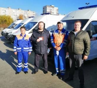 В Кунгурский округ переданы новые автомобили скорой помощи