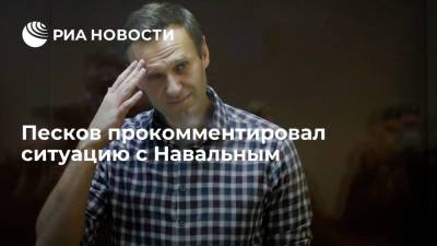 Песков: хорошо, что Навальный выжил после инцидента
