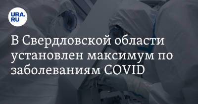 В Свердловской области установлен максимум по заболеваниям COVID