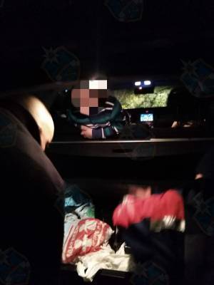 Семейная пара с детьми застряла на машине в лесу в Волховском районе