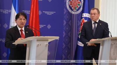 Беларусь и Никарагуа договорились о взаимодействии в непростых условиях внешнего давления