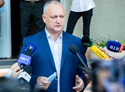 Бывший президент Молдавии Игорь Додон отказался от мандата депутата