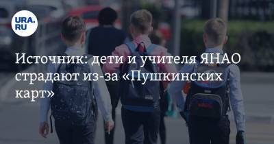 Источник: дети и учителя ЯНАО страдают из-за «Пушкинских карт»