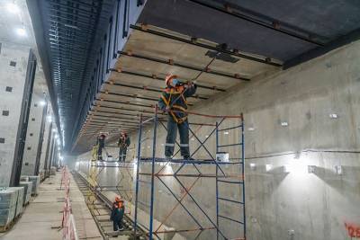 Почти 60 эскалаторов установили на станциях БКЛ метро между «Мневниками» и «Каховской» - vm.ru - Москва - Строительство