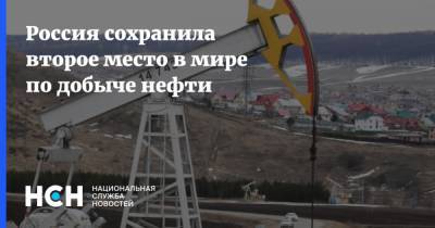 Россия сохранила второе место в мире по добыче нефти - nsn.fm - Россия - США