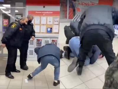 Видео: в Костроме охранники «Магнита» зверски избили покупателя из-за разбитой бутылки
