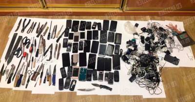 После обысков в колонии во Владикавказе нашли десятки ножей и заточек