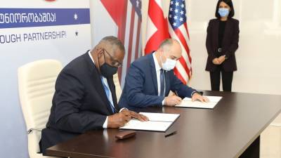 Грузия и США подписали меморандум о партнерстве в сфере обороны