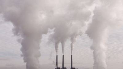 В Украине снизился объем выбросов в атмосферу