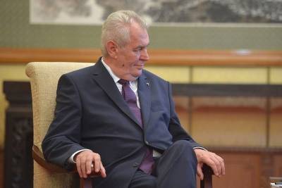 Госпитализированного президента Чехии Земана объявили недееспособным