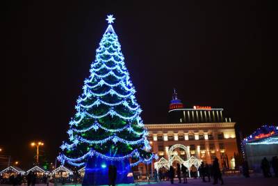 На новогоднее оформление площади Ленина предусмотрено 7,2 млн рублей