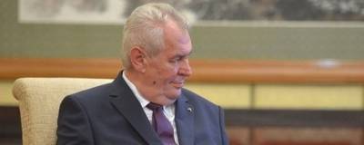 Госпитализированный президент Чехии Земан объявлен недееспособным