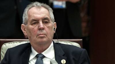 Врачи президента Земана заявили о его недееспособности – Сенат Чехии