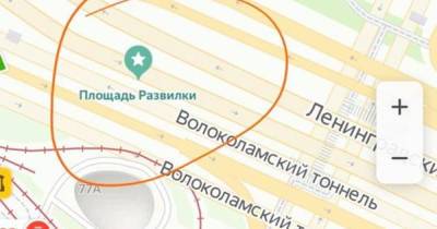 В сети обратили внимание на необычный топоним на карте Москвы