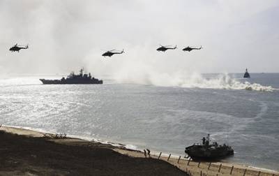 Россия провела учения по обороне побережья Крыма