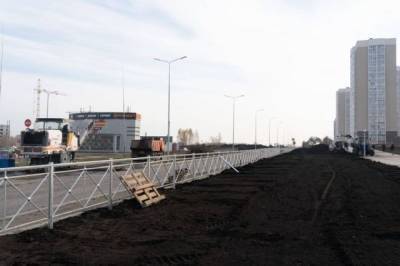 Мэр Кемерова показал на фото строительство перекрёстка и продолжения бульвара Строителей
