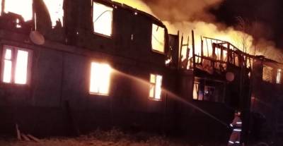 При пожаре в жилом доме Ноябрьска пострадал подросток, не успевший эвакуироваться