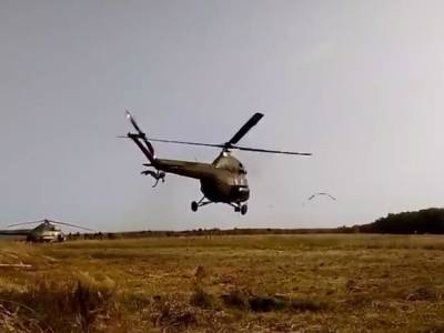 Вертолет Ми-8 совершил аварийную посадку на Таймыре