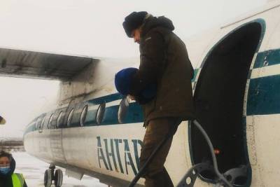 Губернатор Осипов вновь улетел в Чару чартерным рейсом «Удоканской меди»