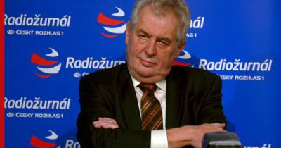В Чехии возбудили дело из-за госпитализации президента страны