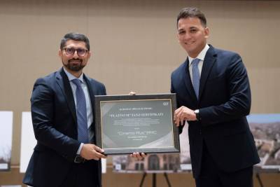 CinemaPlus получил "Платиновый сертификат о пожертвовании" от Фонда возрождения Карабаха