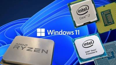 Большинство процессоров Intel Core 7 и AMD Ryzen 1 несовместимы c Windows 11