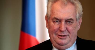 В Чехии начали процедуру лишения полномочий пророссийского президента Земана