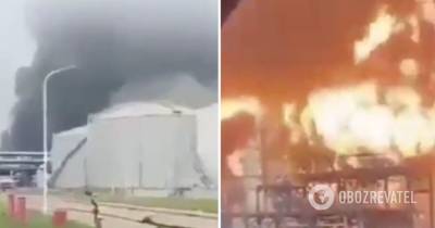 Пожар на нефтеперерабатывающем заводе в Кувейте – видео, что известно