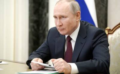 Путин выслушивает доклады о ситуации с коронавирусом