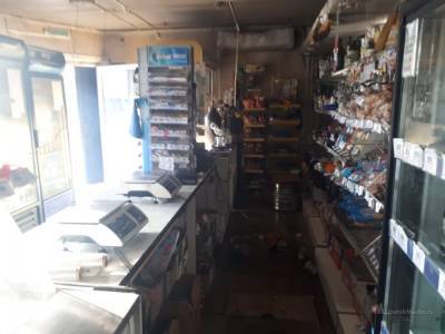Магазин в Грязях отбили от огня
