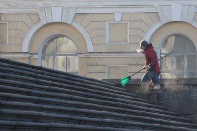 В Петербурге в рамках месячника по благоустройству успели очистить 40 млн «квадратов»
