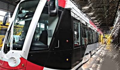 В Петербурге построили беспилотный трамвай