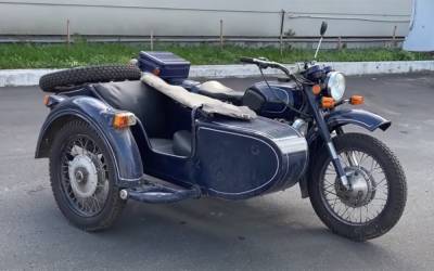 Привет из СССР: «капсула времени» - мотоцикл Днепр