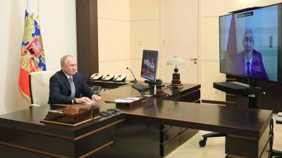 Путин встретился с главой фракции «Единая Россия» в ГД Васильевым