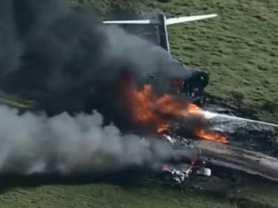В Техасе разбился самолет с 21 пассажиром: крушение обошлось без жертв