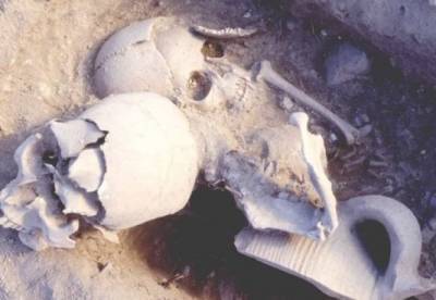 Ученые нашли останки византийского воина с золотой проволокой в челюсти