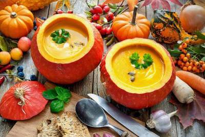 Вкусный суп из тыквы «Осенняя сказка»: пошаговый рецепт