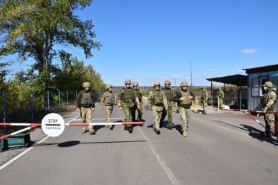 Военная делегация Эстонской Республики посетила зону ООС