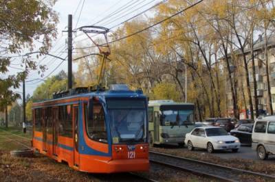 Из-за ремонтных работ в Хабаровске изменится схема движения трамваев №1,5