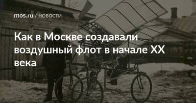 Как в Москве создавали воздушный флот в начале ХХ века